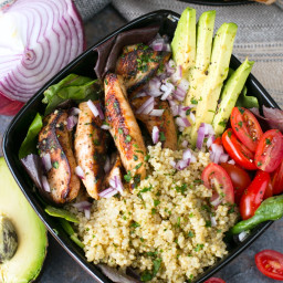 Grilled Chicken Lime Bowl