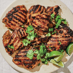 Grilled Chicken Thighs With Quick and Easy Marinade