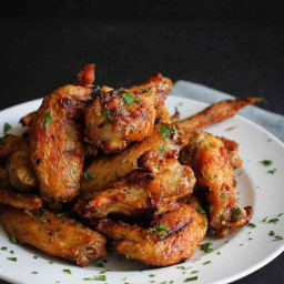 Grilled Chicken Wings with Rosemary & Garlic