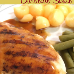 Grilled Chicken with Coffee Cream Soda BBQ Sauce