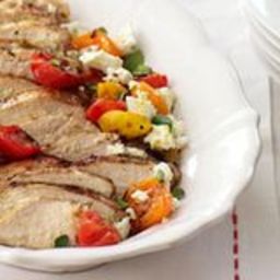 Grilled Chicken with Greek Flavors