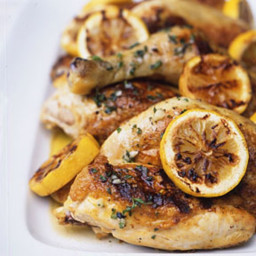 Grilled Chicken with Lemon, Garlic, and Oregano