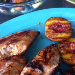 Grilled Chicken with Peach Sauce Recipe