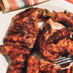 Grilled Chicken with Root Beer Barbecue Sauce
