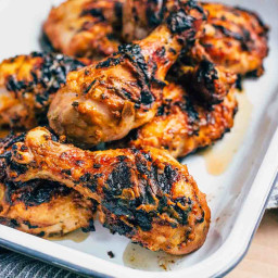 Grilled Chicken with South Carolina-Style BBQ Sauce