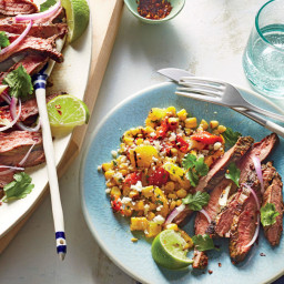 Grilled Chile-Lime Flank Steak