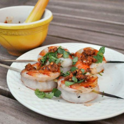 Grilled Colossal Shrimp with Charmoula Recipe