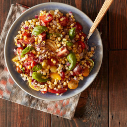 Grilled Corn and Heirloom Tomato Salad