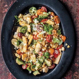 Grilled Corn and Tomato Salad