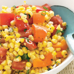 Grilled Corn and Tomato Salad