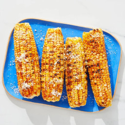 Grilled Corn on the Cob with BBQ-Honey Butter
