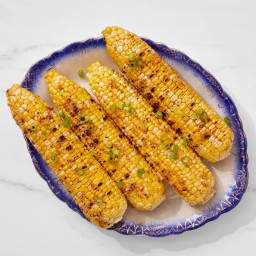 Grilled Corn on the Cob with Togarashi-Ginger Butter