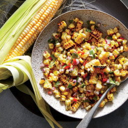 Grilled Corn Salsa