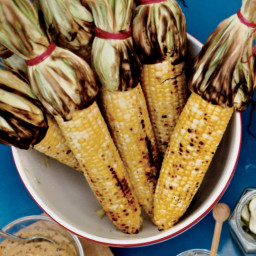 Grilled Corn with Mango-Habanero Butter