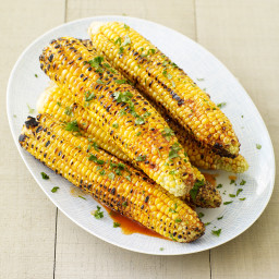 Grilled Corn with Smoked Paprika-Lime Butter