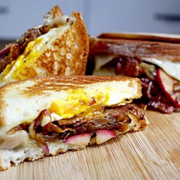 Grilled Egg and Cheese