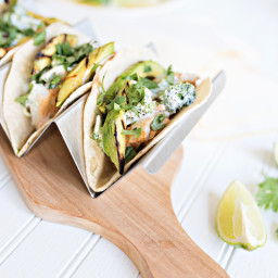 Grilled Fish and Avocado Tacos
