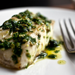 Grilled Fish With Salsa Verde