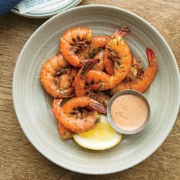 Grilled Gulf Shrimp with  Comeback Sauce 