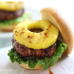 Grilled Hawaiian Teriyaki Burger
