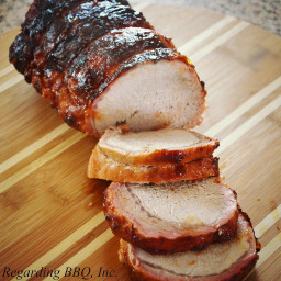 Grilled Herb and Honey Pork Loin
