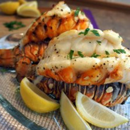 Grilled Lobster Tails with Garlic Butter Recipe