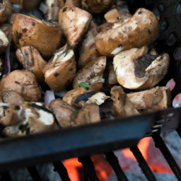 Grilled Mushrooms with Fresh Herbs
