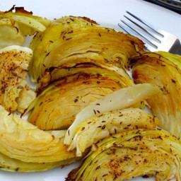 Grilled Mustard Cabbage