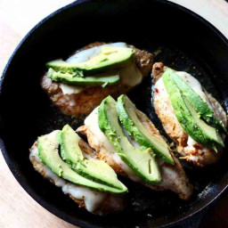 Grilled or Baked Avocado Fiesta Chicken