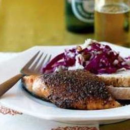 Grilled Pastrami-Style Salmon