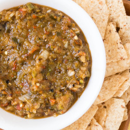 Grilled Pineapple-Poblano Salsa