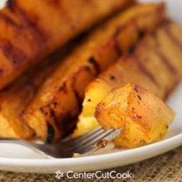 Grilled Pineapple With Maple Syrup