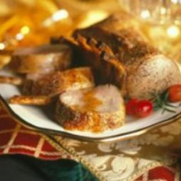 Grilled Pork Roast with Pepper Jelly Glaze