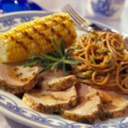 Grilled Pork Tenderloin with Balsamic Vinegar