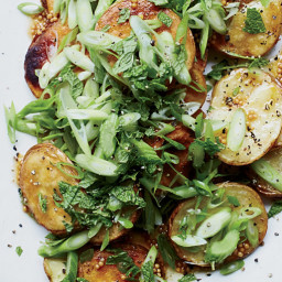 Grilled Potato Salad with Mustard Seeds
