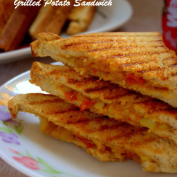 Grilled Potato sandwich