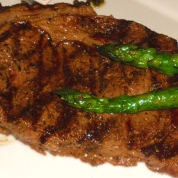 Grilled Ribeye Steak with Guinness Marinade