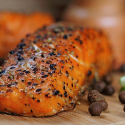 Grilled Salmon with Spicy Rub