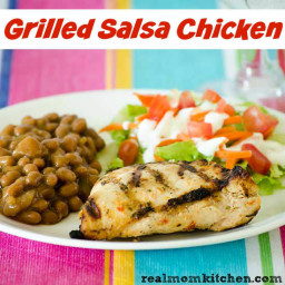 Grilled Salsa Chicken