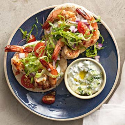 Grilled Shrimp Souvlaki