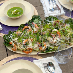 Grilled Shrimp & Sweet Corn Salad