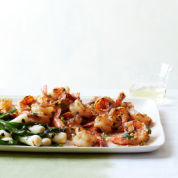 Grilled Shrimp with Miso Butter