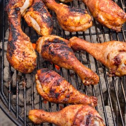Grilled Spice-Rubbed Chicken Drumsticks