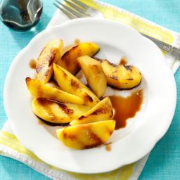 Grilled Stone Fruits with Balsamic Syrup