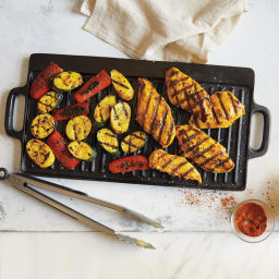 Grilled Tandoori-Style Chicken and Vegetables