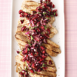 Grilled Tilapia with Cherry Salsa