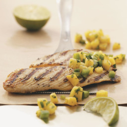 Grilled Tilapia with Pineapple Salsa for 2 Recipe