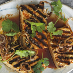 Grilled Tofu with Crispy Shallots Recipe