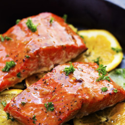 Grilled Triple Citrus Salmon