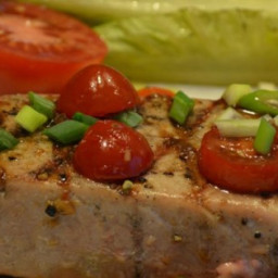 Grilled Tuna with Fresh Horseradish Recipe